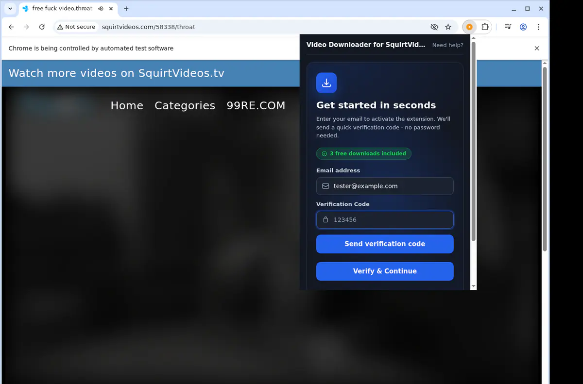 Squirtvideos Video Downloader screenshot 4